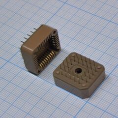 PLCC-32 Gold, панель plcc