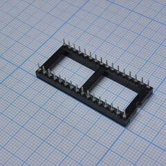 SCLM-32(2.54mm), панелька для микросхемы
