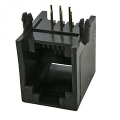 TJ6P6C, разъем rj tj6p6c, под пайку
