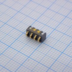 475310001, conn battery hdr 4 pos 2mm solder ra smd 4 terminal 1 port t/r