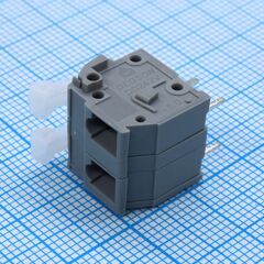 DG242V-7.5-02P-11-00A(H), нажимной, безвинтовой клеммный блок 2 контакта серия dg242v-7.5