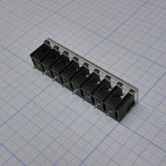 DG38C-B-08P-13-00AH, барьерный клеммный блок на 8 контактов. серия dg38c-b