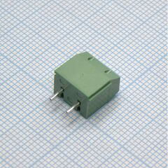 DG306-5.0-02P-14-00A(H), винтовой клеммный блок с защитой провода, 2 контакта. серия dg306-5.0