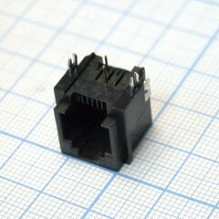 TJ6P2C розетка в плату 51-03(5124-6P), tj6p2c розетка в плату