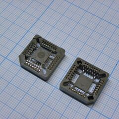 PLCC-28 SMD, панель plcc