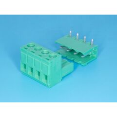 TB-06RC, клеммник угловой 4 позиции, провод-плата