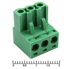 XY2500F-A-03P (2EDGK-03P) 5MM, клеммник разрывной szc xy2500f-a-03p (2edgk-03p), 5 мм