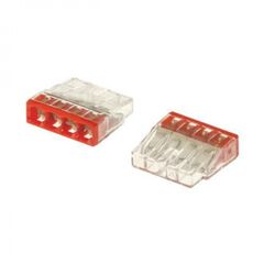 2273-244 WAGO, клемма для распределительных коробок и держателей серия 2273 4 проводника