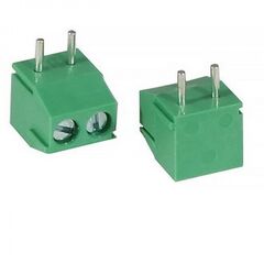 DG350R-3.5-02P-14-00A(H), винтовой клеммный блок с защитой провода, 2 контакта. серия dg350r-3.5