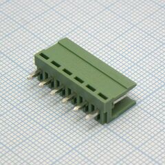HT396V-3.96-06P-14-00AH, клеммник на плату, 6 контактов. серия ht396v