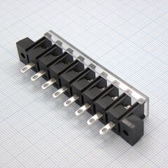 DG28H-A-08P-13-00A(H), барьерный клеммный блок на 8 контактов. серия dg28h-a