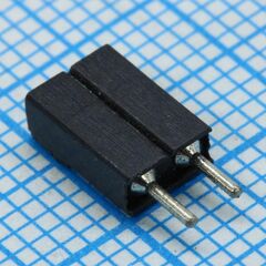 DS1002-03-1X2131, сокет 1х2 контакта шаг 2.54мм