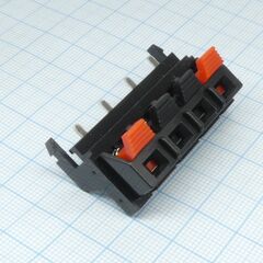 PT-414-01, клеммник нажимной 4 контакта