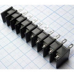 DG25R-B-09P-13-00AH, барьерный клеммный блок на 9 контактов. серия dg25r-b