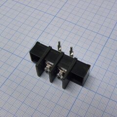 DG55R-A-02P-13-00AH, барьерный клеммный блок на 2 контакта. серия dg55r-a