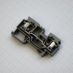 WS10-01P-11-00A(H), двухпроводные клеммники на din рейку для распределительных шкафов и щитов систем автоматического управления (сау)