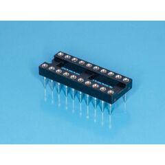 SCSM-20, dip-панель цанговая под микросхему 20pin, шаг 2.54мм, ширина 7.62мм