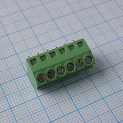 DG381S-3.5-06P-14-00A(H), винтовой клеммный блок. серия dg381s-3.5