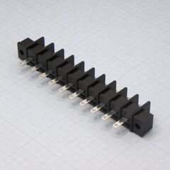KF55H-10.0-10P-13, барьерный клеммный блок на 10 контактов