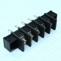 DG55H-A-05P-13-00AH, барьерный клеммный блок на 5 контактов. серия dg55h-a