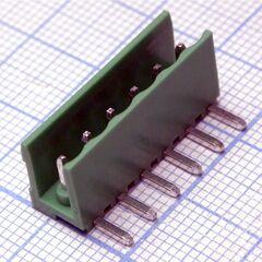 HT396R-3.96-06P, клеммник на плату, 6 контактов
