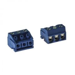 DG332K-5.0-03P-12-00A(H), винтовой клеммный блок с защитой провода, 3 контакта. серия dg332k-5.0