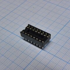 SCS-16 (2.54mm), панельки под микросхемы