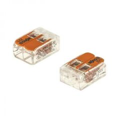 221-412, клемма универсальная серия 221 2 контакта