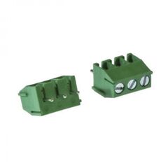 DG350-3.5-03P-14-00A(H), винтовой клеммный блок с защитой провода, 3 контакта. серия dg350-3.5