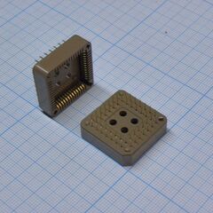 PLCC-52 Gold, панель plcc