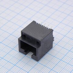 955032881, модульный разъем, cat3, rj45, гнездо, 8 контакт(-ов), 8 вывод(-ов), серия 95503, cat3