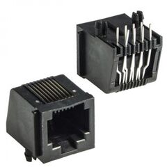 TJ2-8P8C, разъем на плату 8p8c, тип 2