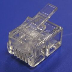 RJ12 (TP-6P4C), разъем rj rj12 (tp-6p4c), 1 гнездо