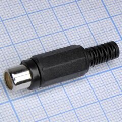 RCA 4005 K(4006), rca гнездо кабельное, разъем типа "тюльпан"
