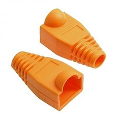 Колпачок для RJ45 оранжевый, изолирующий колпачок для rj45