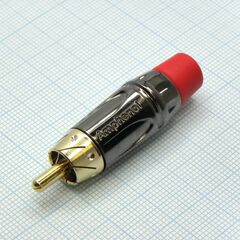 RCA ACPL шт. каб., rca штекер кабельный, разъем типа "тюльпан"