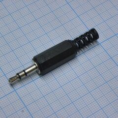 TRS 3.5 (mini jack) 2012, стерео аудио штекер 3.5 мм