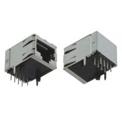 5406299-1, модульный разъем, cat5, rj45, гнездо, 8 контакт(-ов), 8 вывод(-ов), 1 порт(-ов)