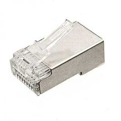 RJ45 (TP-8P8C) STP, разъем rj rj45 (tp-8p8c) stp, 1 гнездо