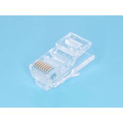 TPR-8P8C, вилка rj-45 для круглого многожильного кабеля