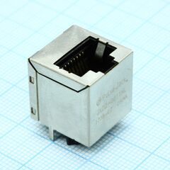 JXD2-0011NL, modular connectors / ethernet connectors 100basetx 1x1 vertical ethernt
