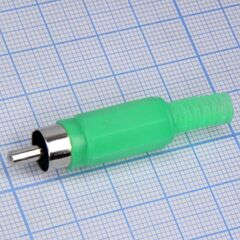 RCA 4004 G(4005), rca штекер кабельный, разъем типа "тюльпан"