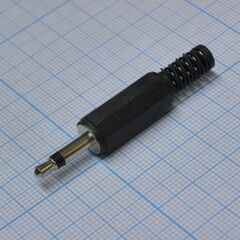 TS 3.5 (mini jack) 2008, разъем моно аудиоштекер 3.5 мм