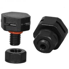 M5X0.8 PA66 BLACK, клапан выравнивания давления m5x0.8, чёрный пластик