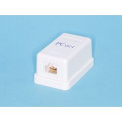 EBKU-1-4, розетка rj-45 8p8c, кат.5е, универсальная, pcnet