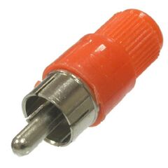 7-0208 / RP-405 RED, разъем rca (тюльпан)