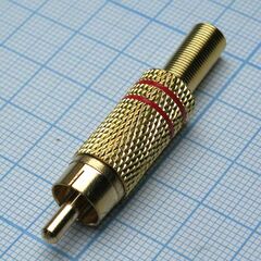 RCA 4051 металл, разъем типа тюльпан