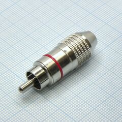 RCA 4052 металл, разъем типа тюльпан