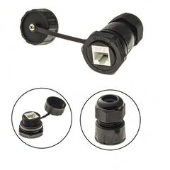 RJ45M25Z1-6AG1, разъем герметичный szc rj45m25z1-6ag1, 10base-t,100 base-t, 1000 base-t