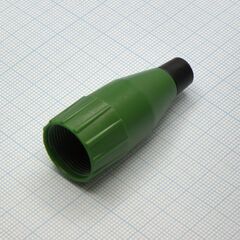 XLR колпачок зеленый d=3-6.5мм, ac-nut-grn, зеленый колпачок для разъемов xlr